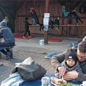 Großer Andrang beim Kirtahutschn