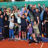 Kinderturnier mit Tennisnachwuchs