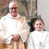 Neue Ministrantin in Waldhausen