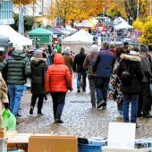 Blattl-Sonntag: Traunsteiner Innenstadt voller Leben