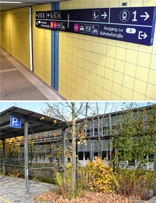 An der Bushaltestelle des Raublinger Gymnasiums (unten) und in der Bahnhofsunterführung ereigneten sich am vergangenen Freitag und Samstag zwei brutale Angriffe. Fotos Ruprecht