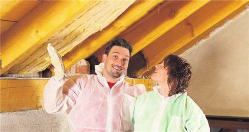 Auch Laien können dämmen. Foto IMAGO / Panthermedia