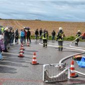 Einsatzszenario Werkstattbrand mit Personenrettung
