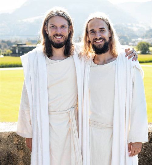 Bei 34 Vorstellungen gemeinsam im Passionsspielhaus.Foto Isabella Anker
