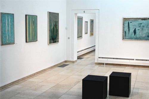 Blick in die Ausstellung mit Werken von Rainer Dillen. Fotos Friedrich