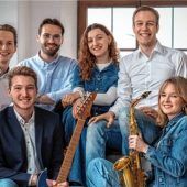 <p>„BlueZone“ spielt unter den Hell-Arkaden.</p>
