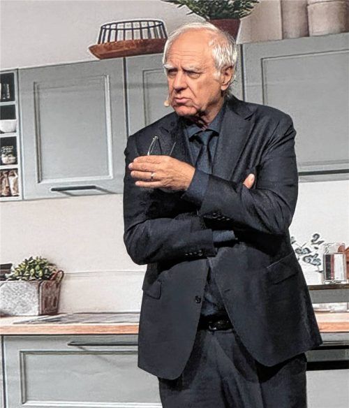 Bruno Jonas in der Bruckmühler Kulturmühle. Foto neuhausen