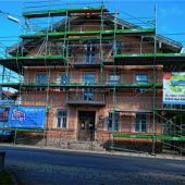 Arbeiten an der neuen Dorfmitte