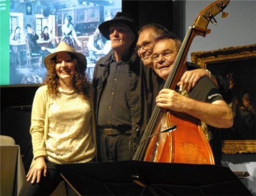 Das Trio M.i.i.s: (von links) Michaela Bauer, Peter Heim, Stephan von Clarmann und Stephan Glaubitz. Foto fischer