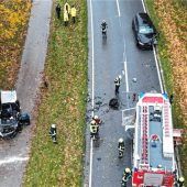 Schwerer Unfall am Erlstätter Berg
