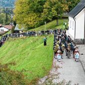 Almbauern ehren ihre Sennleute