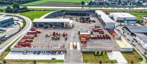 Der neue Wertstoffhof in der Marie-Curie-Straße in Mühldorf eröffnet am 3. November.