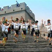 Mit den Chiemgauer Trachtlern unterwegs