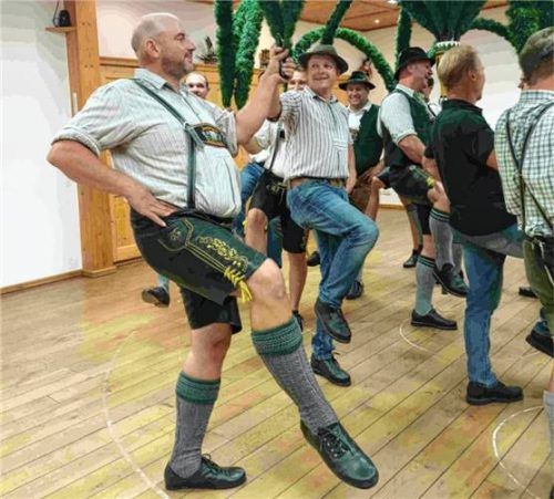 Die erste Probe war bereits ein großer Spaß. Foto re