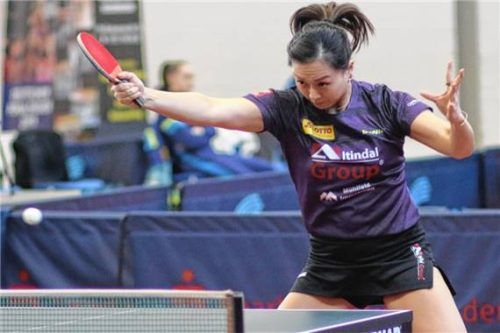 Die Ex-Kolbermoorerin Yuan Wan zählte in der vergangenen Saison zu den besten Spielerinnen.Foto Gerhard Erlich