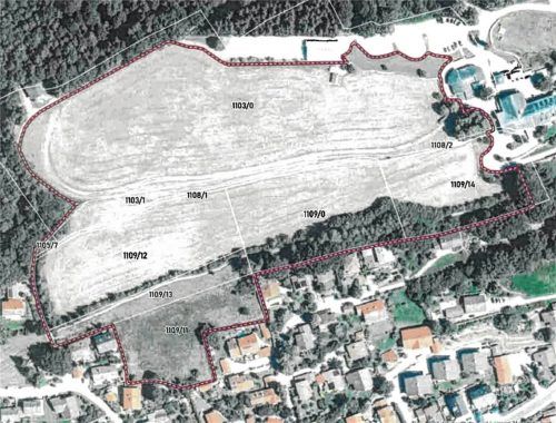 Die Karte zeigt das betreffende Schutzgebiet am Hitzelsberg.Foto re