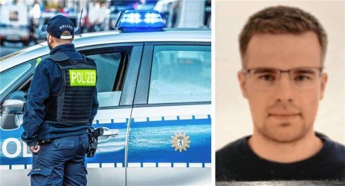 Die Polizei sucht nach dem 25-jährigen Rohrdorfer Thomas Thalmeier. Fotos Imago/Re