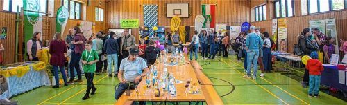 Die Schönauer Mehrzweckhalle wird künftig statt mit Öl mit Nahwärme beheizt.Foto Stache