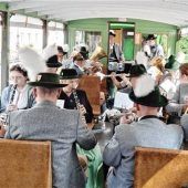 Blasmusik auf Bahn, Schiff und Insel