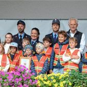 Offizielle Gründung der Bergener Kinderfeuerwehr im Kurpark