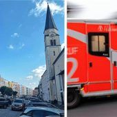 Blutiger Morgen: Mühldorfer (27) verletzt sich schwer mit Messer
