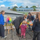 Hochbeetbau und Malwerkstatt
