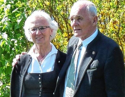 Ihre eiserne Hochzeit feierten Mariele und Franz Steinkirchner. Foto privat
