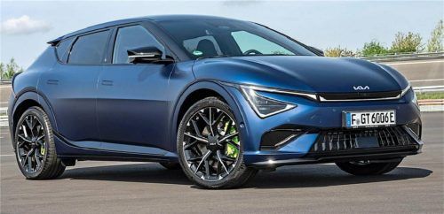 Im Boost-Modus stehen bis zu 650 PS zur Verfügung: Der Crossover Kia EV6 GT hat jede Menge Power. Foto KIA