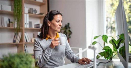 In einem schönen Homeoffice macht Arbeiten Spaß.