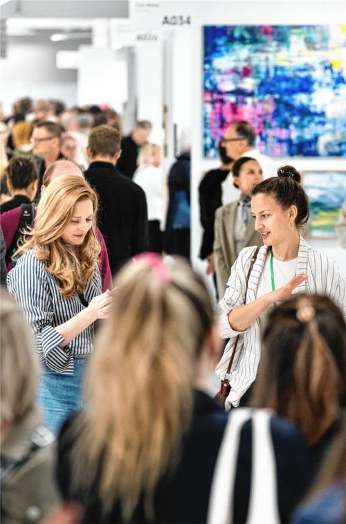 Inspirierende Kunst aus aller Welt kann man bei der Ausstellung der ARTMUC vom 10. bis 12. Oktober erleben. Fotos Isabella Kilian