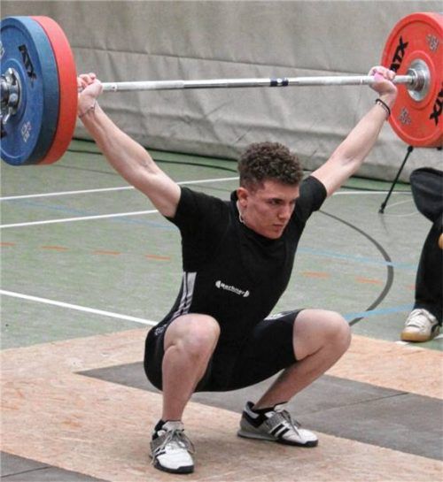 Isaac Molina-Becker vom TuS Raubling wurde mit 107 Relativpunkten zum Tagesbesten ausgezeichnet. Foto TuS Raubling