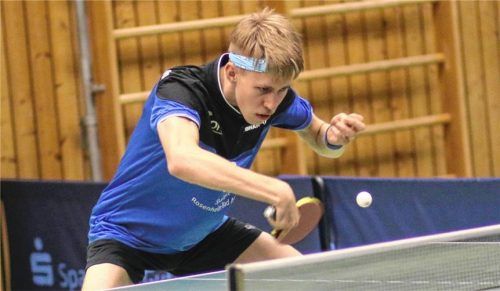Jonathan Paquet vom SV DJK Kolbermoor schaffte es in der A-Klasse der Herren auf den dritten Rang.Foto Gerhard Erlich