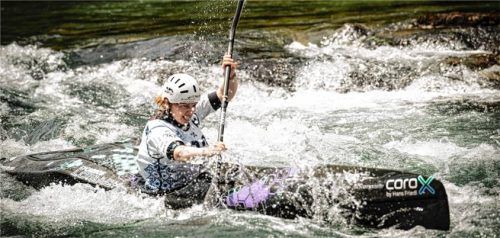 Kanutin Maria Weber sicherte sich eine Top-Ten-Platzierung im Gesamtweltcup. Foto privat