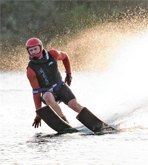 Kay Strohmeyer in Aktion: Der 18-Jährige holte sich den EM-Titel in der Kombination.Foto WSCKR