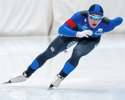 Leo Huber ist einer der jungen Inzeller Starter bei den deutschen Einzelstrecken-Meisterschaften.Foto Ernst wukits