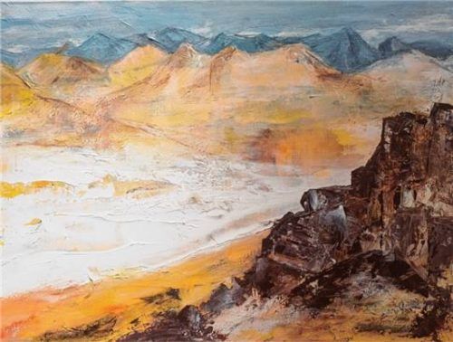 „Meine Berge“ von Gisa Beyreuther.Foto giesen