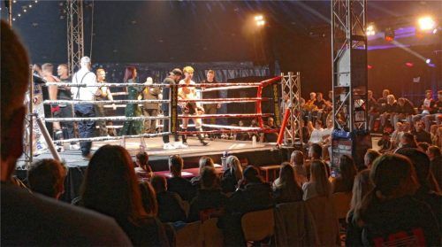 Neu beim Irschenberg-Festival: Kickboxen als Teil der Kulturveranstaltung. Foto schubert