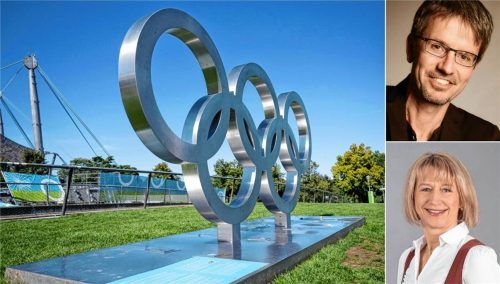 Olympia in München: Ein Gewinn für die Region? Andreas Bensegger, Vorsitzender des IHK-Regionalausschusses Rosenheim, und die Rosenheimer Dehoga-Kreisvorsitzende Theresa Albrecht sehen viel Positives in einer Bewerbung. Fotos dpa/privat