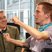 Der Landrat tauscht seinen Arbeitsplatz