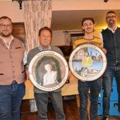 Xaver Schreiner trifft ins Schwarze