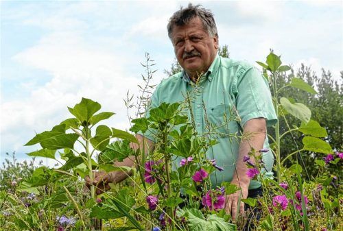 Stadt- und Kreisrat Josef Baumann, von Beruf Landwirt in Reitmehring, will Wasserburger Bürgermeister werden. Foto Duczek