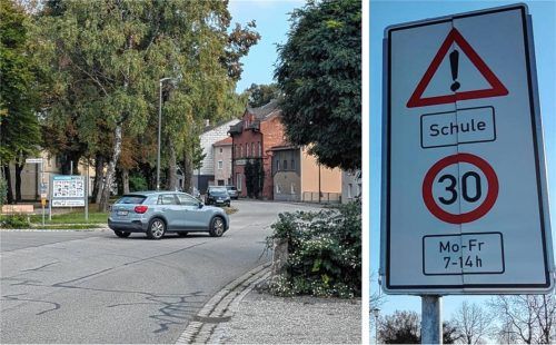 Tempo 30 vor Schulen ist mittlerweile vielerorts üblich. Jetzt hat sich der Neumarkter Stadtrat für weitere Zonen ausgesprochen, unter anderem an der Birkenstraße (Bild).Fotos  Dalhoff/ Enzinger