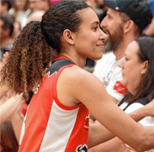 Tess Santos spielt nun auch in der 2. Bundesliga wieder vor den heimischen Fans.Foto Imago