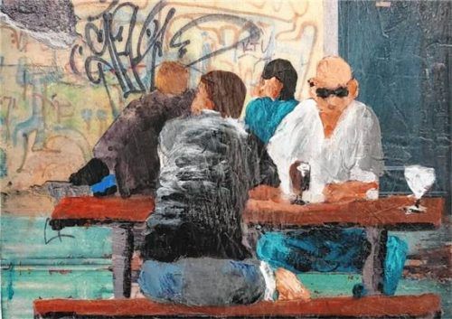 Ulrike Kirchner: „Feierabend“. Fotos Riedl