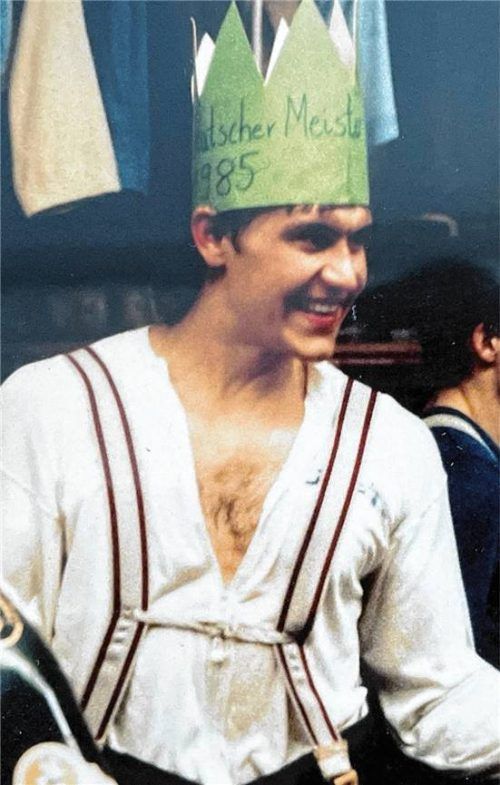 1985 feierte Rainer Blum mit dem Sportbund Rosenheim die deutsche Meisterschaft.Foto Stefan Trux