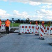 Stromkabel neu verlegt