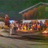 Stimmungsvoller Umzug