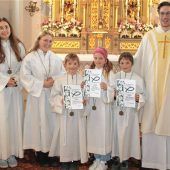 Drei neue Ministranten in Griesstätt