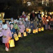 Martinsfeier in der Aschauer Kinderwelt