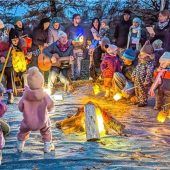 Laternenumzug in der Kita